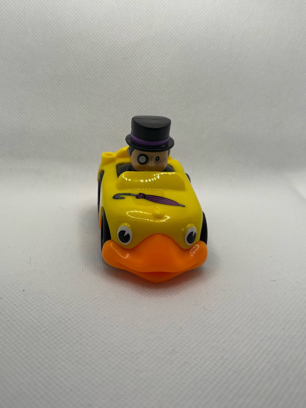 Fisher Price Little People DC Super Friends Wheelies Penguin Figure Yellow